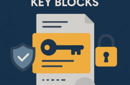 Understanding Key Blocks